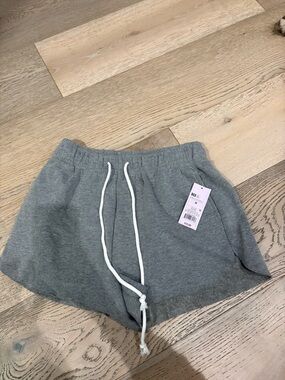 Target Women's Gray Athletic Drawstring Shorts